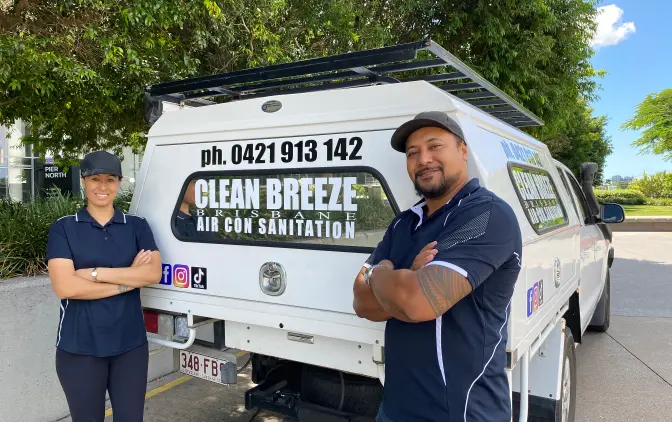 The Clean Breeze Brisbane team